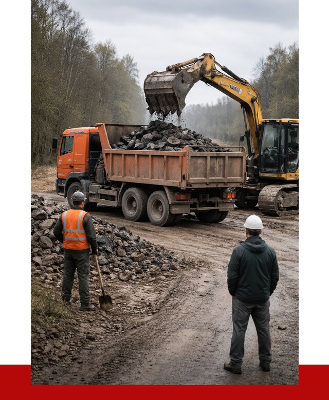 Вывоз асфальта в Топках от 4560 р. самосвалом ПРОНЕРУДТпк